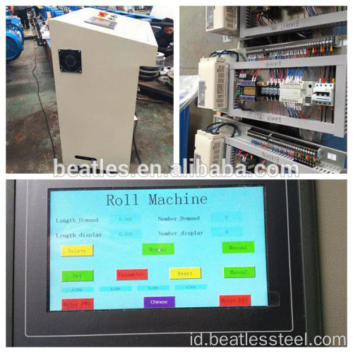 Mesin Roll Forming Panel Atap untuk bahan bangunan